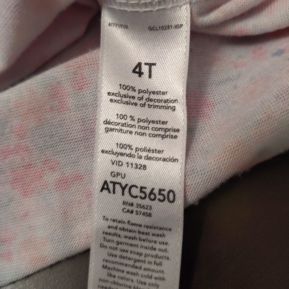 Just One You - Toddler Size 4T - Pajama Shorts & Tank top set - Picture 9 of 9